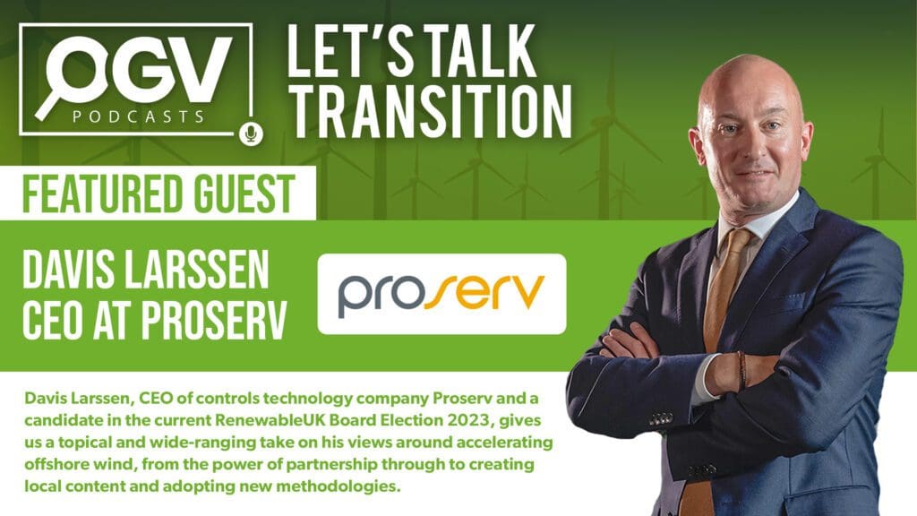 OGV Podcast with Davis Larssen - Let's Talk Transition advert