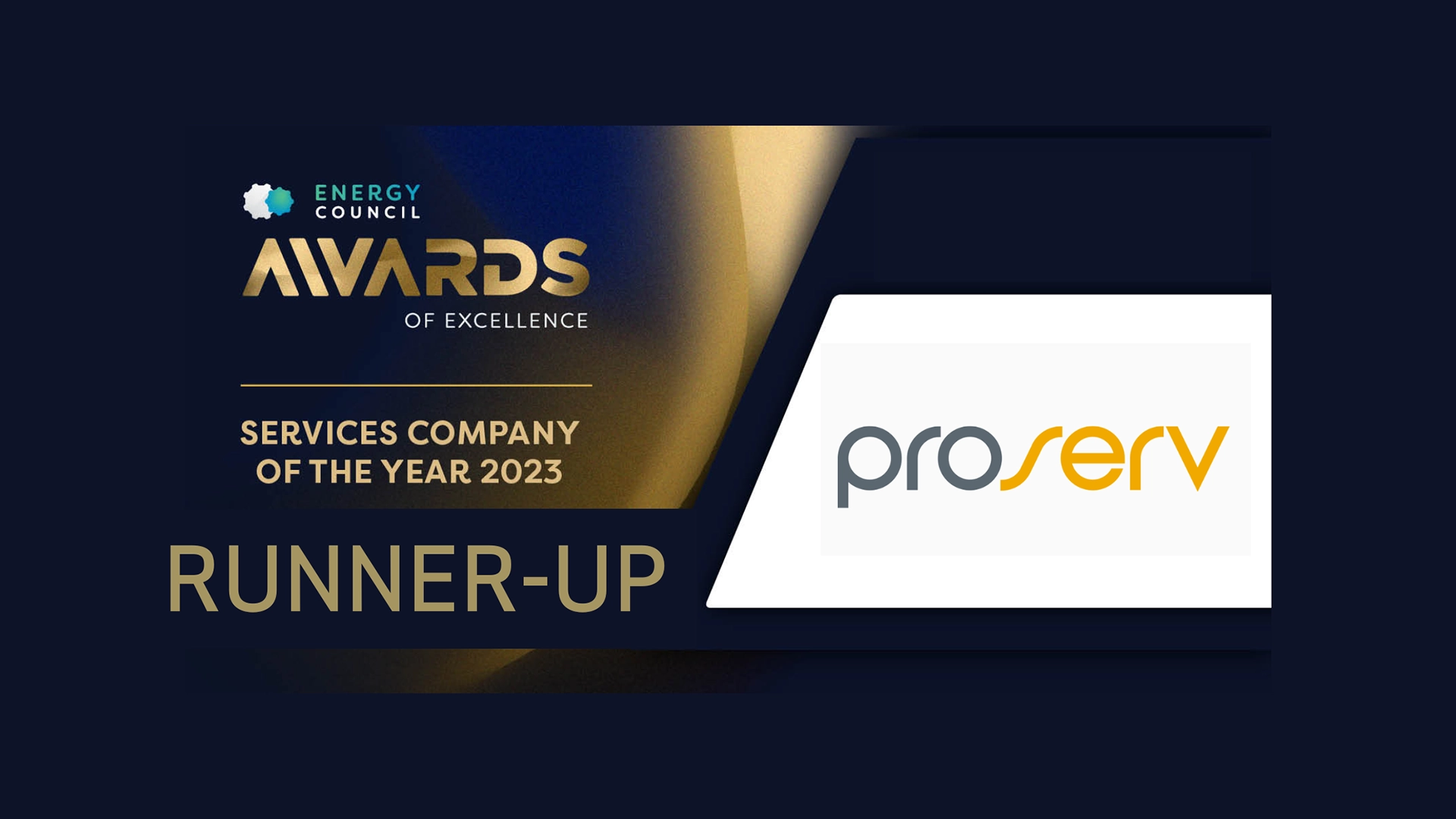 Proserv scoops runner up prize at Energy Council Awards Proserv
